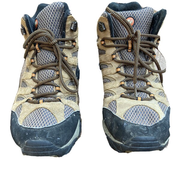 Merrell Moab Mid Ventilator Brown Earth Style Waterproof Hiking Mens Boots 10.5 main image 10